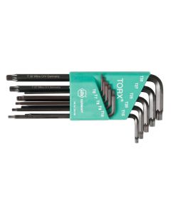 WIH37192 image(0) - Wiha Tools 10 Piece MagicSpring Torx L-Key Set