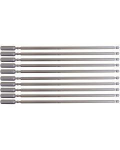 VESIBHBM300P10K image(0) - Vessel Tools IMPACT BALL Torsion Bit Holder H1/4"x300 10PC. (Bulk)