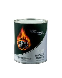 High Teck Products 77062-1 Lightweight Body Filler, 1 gal, Gray, Paste, 1.46 lb/gal VOC