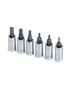SKT19732 image(0) - S K Hand Tools SOCKET HEX BIT SET 1/4IN. DRIVE 6PC 2MM TO 6MM
