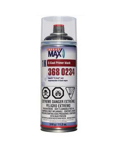 SprayMax 3680234 1K E-Coat Primer, 11.2 oz Aerosol Can, Black, 5.4 sq-ft Coverage