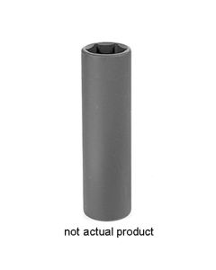 GRE2046XD image(0) - Grey Pneumatic 1/2" Drive x 1-7/16" Extra-Deep Socket