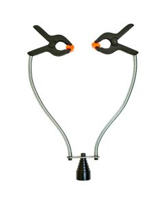 SES990FLXCLPD image(2) - SE Tools Double Arm Holding Clamp with Magnet Base
