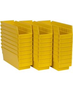 Msc Industrial Supply 4-1/8" Wide x 11-5/8" Deep x 4" High Hopper Shelf Bin