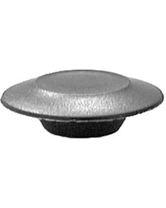 AVC11746 image(0) - AUVECO 11746 Flush Sheet Metal Hole Plug, 7/8 in Dia Head x 1/2 in Hole, Polyethylene, Black