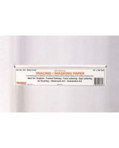 RBL374 image(0) - RBL Products 374 Self-Adhering Tracing/Masking Paper Roll, 18 in W x 100 ft L