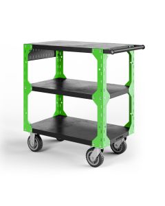 VYPX32-EXG image(0) - Vyper Industrial X32 Series 1250lb Capacity Tool Cart - Extreme Green