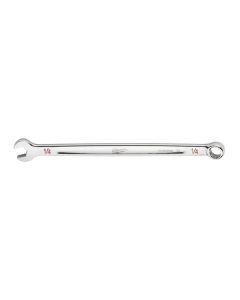 MLW45-96-9408 image(2) - Milwaukee Tool 1/4" SAE Combination Wrench, 12-Point, Steel, Chrome, Ergonomic, I-Beam Handle
