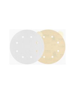 INA60-180 image(0) - Indasa USA,Inc. 60-180 Rhynostick White Line Abrasive Solid Disc, 6 in Dia, 180 Grit