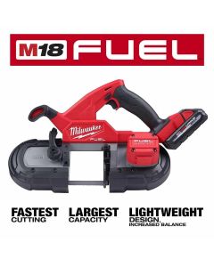 MLW2829-22 image(1) - Milwaukee Tool M18 FUEL Compact Band Saw Kit
