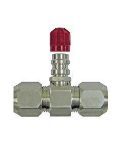 S.U.R.&R. 3/8" Service Port Valve - HS 1
