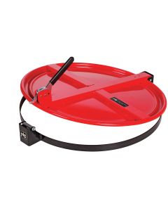 NPGDRM659-RD image(1) - New Pig Latching Drum Lid for 55 Gallon Drum, Red
