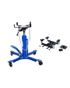 KTIXD63505KIT image(0) - K Tool International Two Stage Transmission Jack / Fuel Tank Adapter COMBO