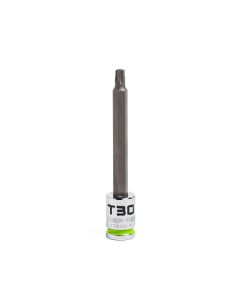GETSTB30L image(0) - Grip Edge Tools 3/8" Dr RPT Long Star Bit Socket T30