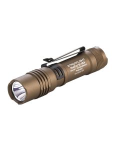 STL88073 image(0) - Streamlight 350 Lumen ProTac 1L-1AA Flashlight - Includes (1) CR123A lithium and "AA" Alkaline battery and holster - Clam - Coyote