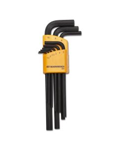 KDT83519 image(0) - GearWrench 9 Piece Long Arm Metric Hex Key Set