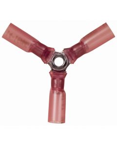 JTT2185J image(0) - The Best Connection 22-18 3-WAY (Y) RED CS H.S. CONNECTOR 5 PCS