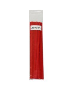 Polyvance Polyethylene Strip (LDPE,) 3/8&rdquo; x 1/16&rdquo;, 30 ft., Red