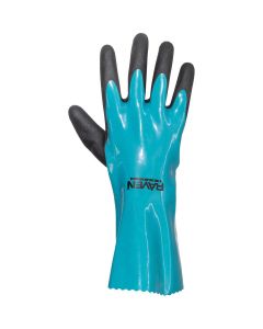 SAS6701802 image(0) - S.A.S./Survivair Chem Defender Nitrile Chemical Resistant Gloves L/XL