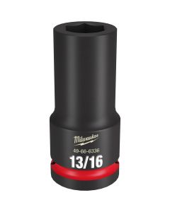 Milwaukee Tool SHOCKWAVE Impact Duty  3/4"Drive 13/16" Deep 6 Point Socket