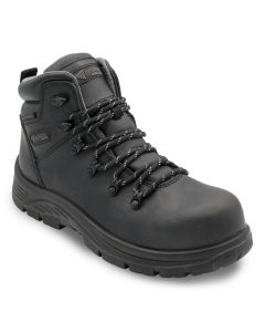 FSIA8161-5-5B image(0) - Avenger Work Boots Framer Lite Mid - Women's - CT|EH|WP|SR - Black - Size: 5.5 - B - (Medium)