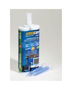 NOR04673 image(0) - Norton Speed Grip 04673 2-Part Adhesive, 400 mL Cartridge, Beige, Liquid