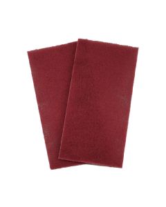 High Teck Products (20 pcs per box) 6"X9" RED SCUFF PAD VERY FINEe Grain