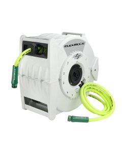 LEGL8340FZ image(1) - Legacy Manufacturing Flexzilla Pro Retractable Water Hose Reel with Levelwind Technology, 1/2" x 70'