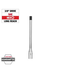 MLW45-34-1080 image(0) - Milwaukee Tool 3/8 Inch Drive 5/16 Inch Long Hex Bit Socket