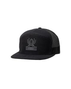 RDBHATC13 image(0) - Redback Venom 7 panel Snapback Blackout