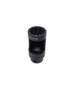 K Tool International 1/2" drive 27mm 12-Point injector socket