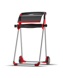 TOR6520281 image(0) - Tork Molnlycke 6520281 Floor Stand, 20.9 in L x 39.6 in H x 25.4 in W, Metal, Red