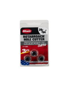 BLR11113KX image(0) - Blair 29/64" Karbon X Rotabroach Cutters - 3PK (11113KX)