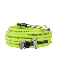 LEGHGH2-FZ image(2) - Legacy Manufacturing Flexzilla Truck Tire Inflator Kit 3-Piece, 3/8" x 50' Hose, Glad-Hand Attachment, 30&deg; Dual Angle and Straight-On Air Chuck