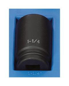 Grey Pneumatic SOC 1-1/4 3/4D IMP 6PT DP