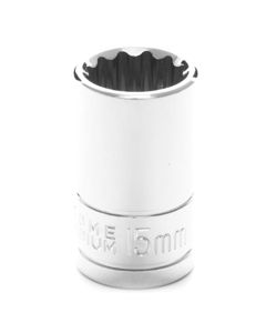 Wilmar Corp. / Performance Tool 1/2" Dr 12pt Stndrd Skt 15mm