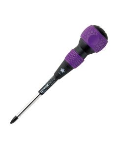 VES230P2100 image(0) - Vessel Tools No.230 Ball Grip Tang-Thru Screwdriver PH2x100