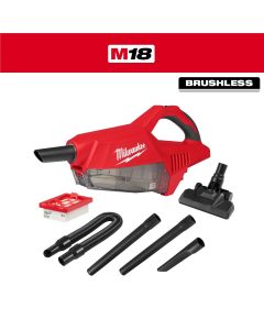 MLW0892-20 image(0) - Milwaukee Tool M18 Brushless Handheld Vacuum