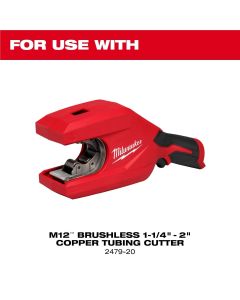 MLW48-38-4257 image(1) - Milwaukee Tool Replacement Wheel for M12 Brushless 1-1/4 Inch - 2 Inch Copper Tubing Cutter (2 PK)