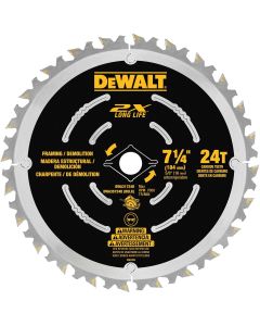 DWTDWA31724D image(0) - DEWALT Demolition Saw Blade, 7-1/4"