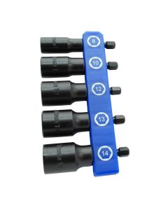 TITAN 5-PC METRIC NUT DRIVER SET