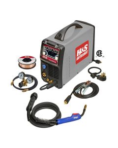HSA6222 image(0) - H&S Autoshot HSW-6222 HSM 200A Multi-MIG Welder 115-230V