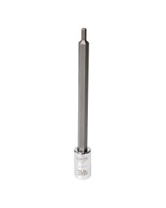 Mayhew Mayhew 3 MM Metric Hex Medium Insert Socket Bit, 1/4-Inch Drive