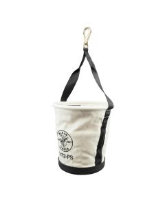 KLE5179 image(0) - Klein Tools Tool Pouch, Water-Repellent Bag with Belt Loops, 7.5 x 7 x 3.5-Inch