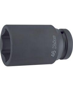 KKN18301M-33 image(0) - Ko-ken USA 18301M-33 1 Sq. Dr. Socket 33mm 6 point Length 108mm Thin walled