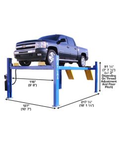 ATEATTD-414 image(1) - Atlas Automotive Equipment 414 14,000 lb Commercial 4-Post Lift (WILL CALL)