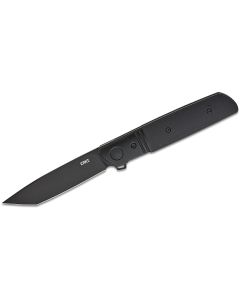 CRK5720K image(4) - CRKT (Columbia River Knife) Bamboozled D2 Oxide Plain Blade Assisted Folding Knife with Liner Lock G10 w/Stainless Steel Bolster Handle - Black