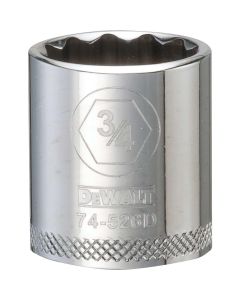 DWTDWMT74526OSP image(0) - DEWALT 001Pc 38Dr Socket-12Pt-3/4