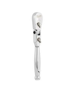 MLW48-22-9007 image(1) - Milwaukee Tool 1/4" Drive 6" Flex Head Ratchet
