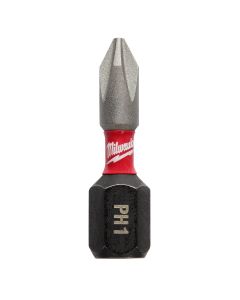 MLW48-32-4746 image(1) - Milwaukee Tool SHOCKWAVE Impact Reduced Diameter Phillips #2 Drywall Insert Bits (Bulk 25)